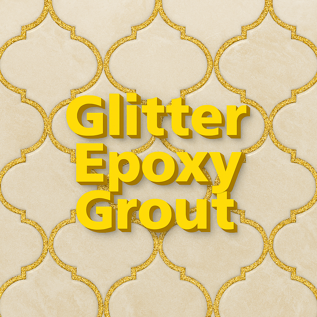 Glitter Epoxy Grout