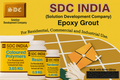 SDC India Black with Silver Glitter Epoxy Grout 5KG Kit