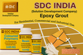 SDC India Copper Glitter Epoxy Grout 5KG Kit