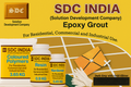 SDC India Dark Grey with Gold Glitter Epoxy Grout 5KG Kit