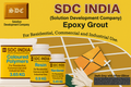 SDC India Dark Grey with Silver Glitter Epoxy Grout 5KG Kit