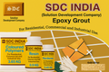 SDC India Gold Glitter Epoxy Grout 5KG Kit