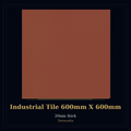 Industrial Tile 600mm X 600mm – Terracotta – 20mm Thick (Box of 2 Tiles)