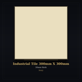 Industrial Tile 300mm X 300mm – Ivory – 20mm Thick (Box of 5 Tiles)