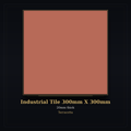 Industrial Tile 300mm X 300mm – Terracotta– 20mm Thick (Box of 5 Tiles)